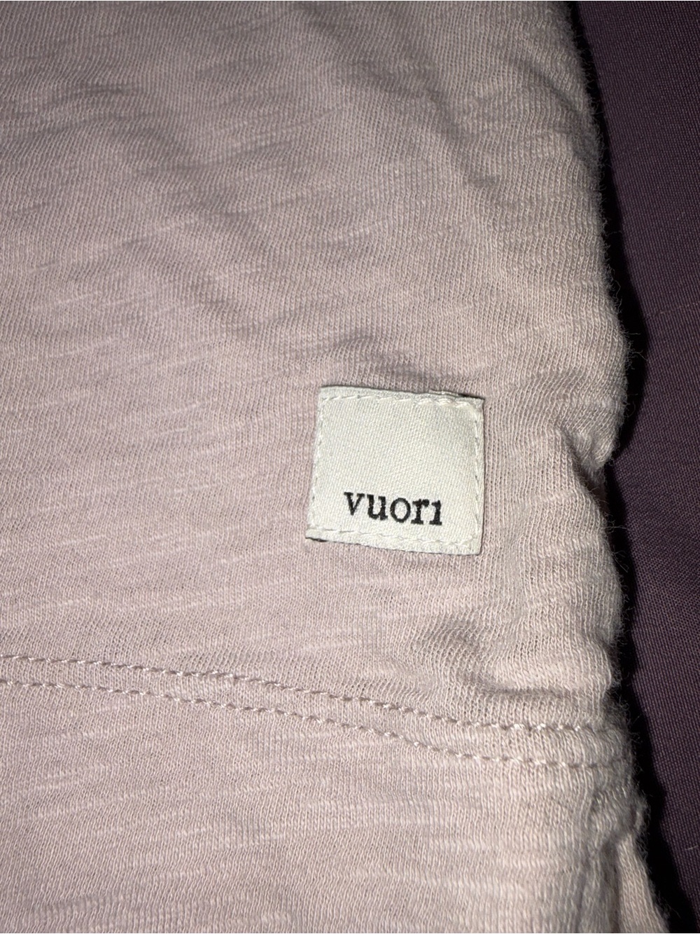 Women’s Vuori Short Sleeve Crew Tee in Light Taupe - Picture 5 of 7